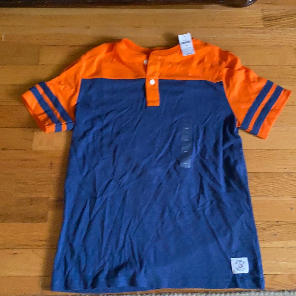 Gap Boys T-shirt Orange and Blue Size XXL NWT